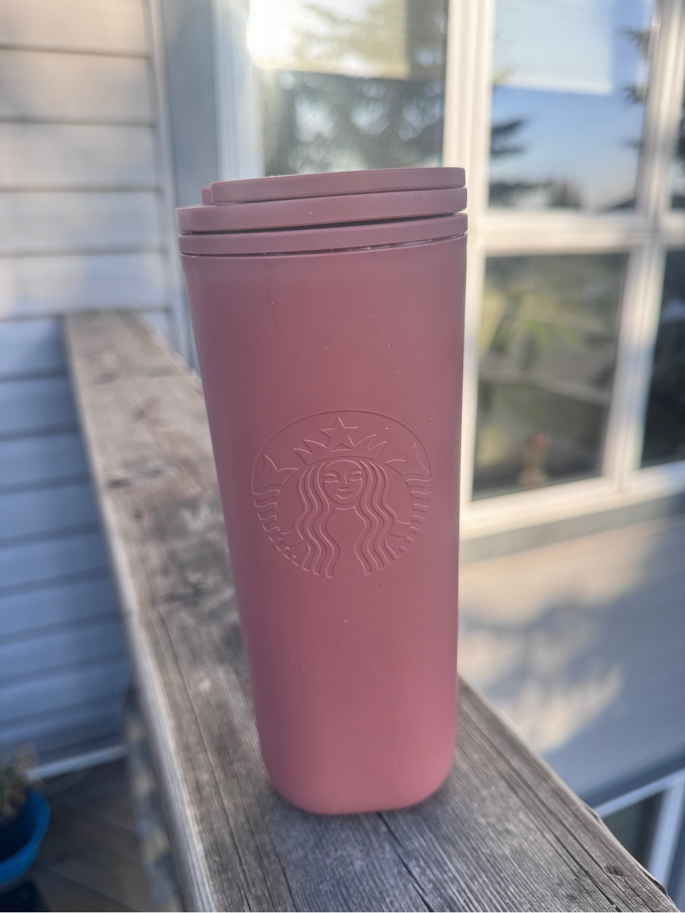 Starbucks Matte Rose Travel Tumbler